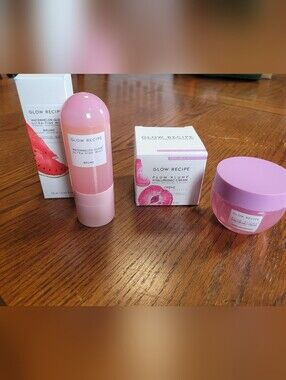 Glow Recipe Pink Watermelon Mist & Plum Plump Cream Duo